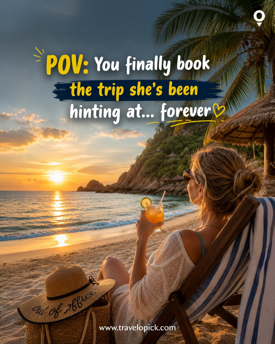 travelopickus's tweet photo. POV: Her “I don’t need anything for Mother’s Day” suddenly turned into beachfront cocktails and zero responsibilities with Travelopick 🍹☀️ #mothersday #travelopick 

Book Now: https://t.co/vePbQYtHrd https://t.co/A3xKlpD3xs