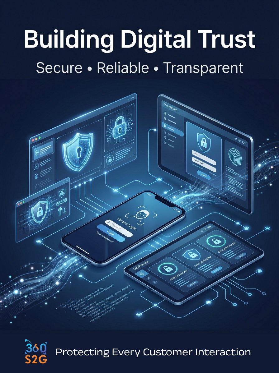 360S2G's tweet photo. ⚡ Trust powers every customer interaction. At 360S2G, we help utilities strengthen digital trust with secure, modern platforms that protect data, build confidence, and support long-term growth. 🔐🚀

#360S2G #DigitalTrust #UtilitySecurity #CyberSecurity #GridModernization https://t.co/IEWiFxe9pT