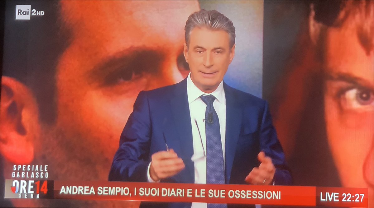 #miloinfante la trasmissione non decolla .
#ore14sera #garlasco