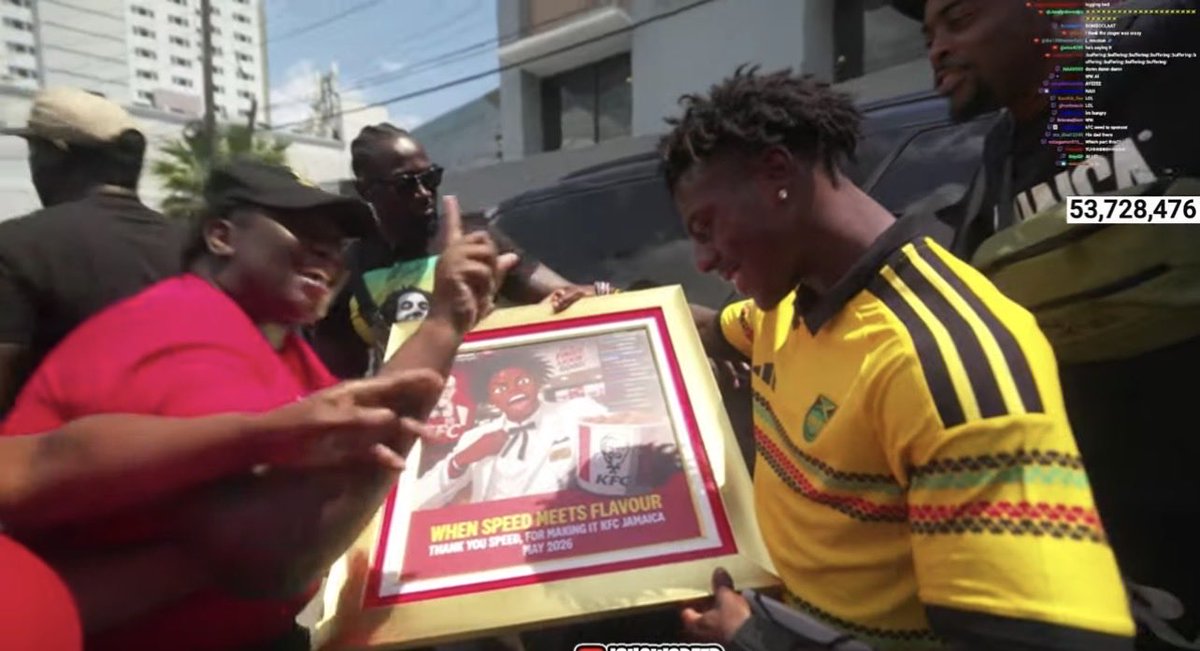 ViewsFrom876JA's tweet photo. KFC✅
Yendi Phillips ✅
Bad Sekki ✅
First Stream Under Water ✅

W in the chat Jamaica 🇯🇲 https://t.co/hRTBOTRyoF