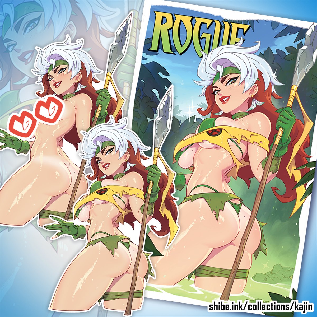 kajinman_art's tweet photo. Morrigan 🦇 and Rogue 🦖 Stickers and posters are now in the store!
Link in my bio 🧐 https://t.co/eaBvKVnkSf