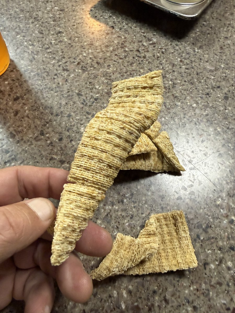 SamDumas1's tweet photo. Yo. @TheRealTriscuit Wtf? 
And the whole box is stale. 🤨 https://t.co/iDNaBwKRNL
