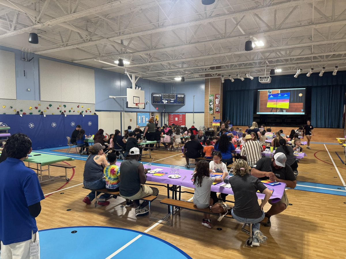 TimothyCHurt's tweet photo. What a great Family Paint Night! It’s always great coming together with our community. https://t.co/Wd7RfFkzgf