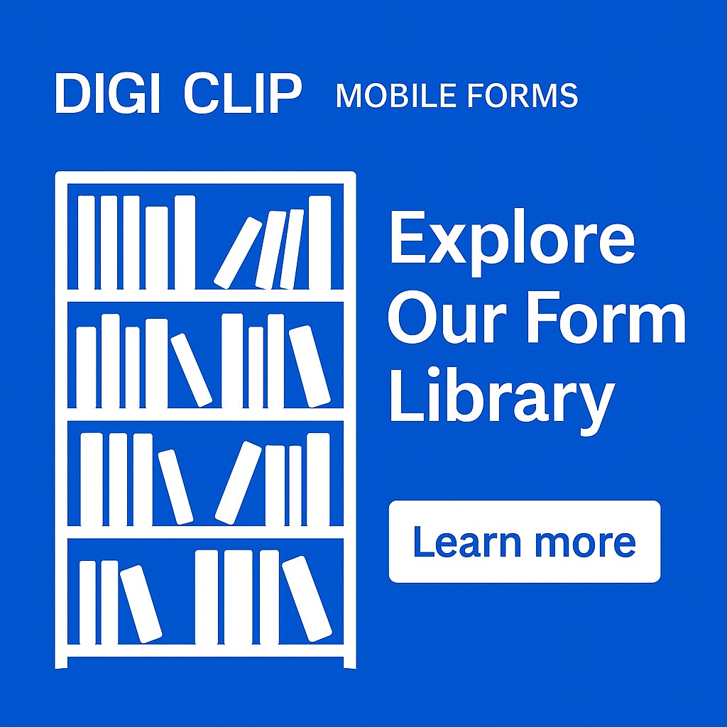 digi_clip's tweet photo. ⚡️ Revolutionise how you manage inspections and safety forms. DIGI CLIP’s Form Library is your shortcut to compliance and operational success. 

💡 Tap the link and read the full post now: https://t.co/zoQumHgrzD

#MobileForms #SafetyForms #ChecklistTemplates https://t.co/cump0H6N6W
