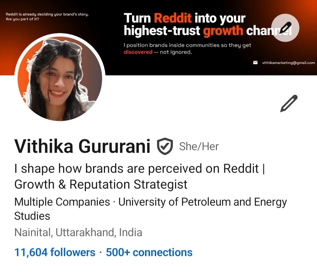 Vithika || Reddit Marketing tweet media