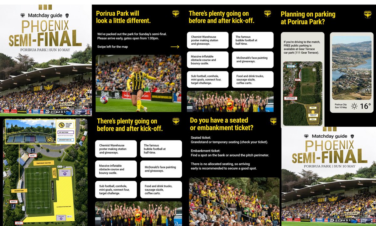 Domestar's tweet photo. Porirua Park will look a little different tomorrow for @aleaguewomen SF! All the deets here. https://t.co/miWSRAVHPa