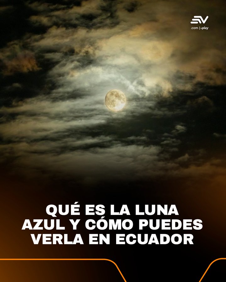📌 #LoMásLeído | ¿Sabías que este mayo tendremos dos lunas llenas en Ecuador? 🌕🌕✨ El cielo se prepara para un espectáculo doble poco frecuente que no te puedes perder. 📲 ecuavisa.com/ciencia/que-es…