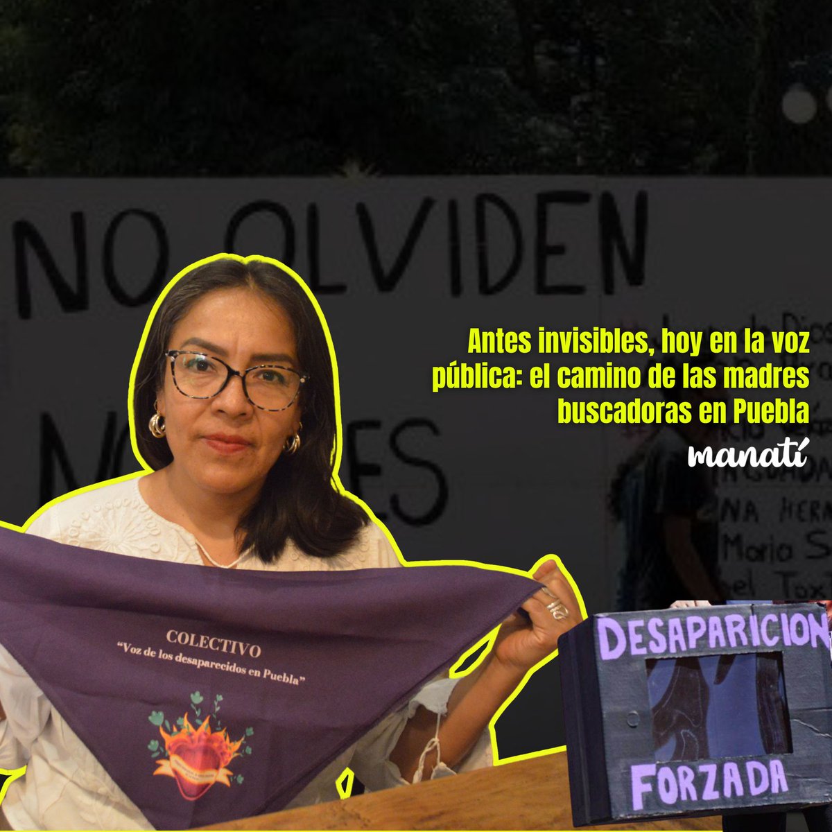 🗣️| A pesar de los avances legales, las madres buscadoras de Puebla continúan realizando el trabajo que le toca a las autoridades, por lo que la impunidad persiste. 

<a href="/albaesli/">Alba Espejel</a> platicó con María Luisa Núñez, fundadora de <a href="/VozdelosDesapa/">Voz de los Desaparecidos en Puebla</a>:
👉🏾manati.mx/2026/05/08/mad…