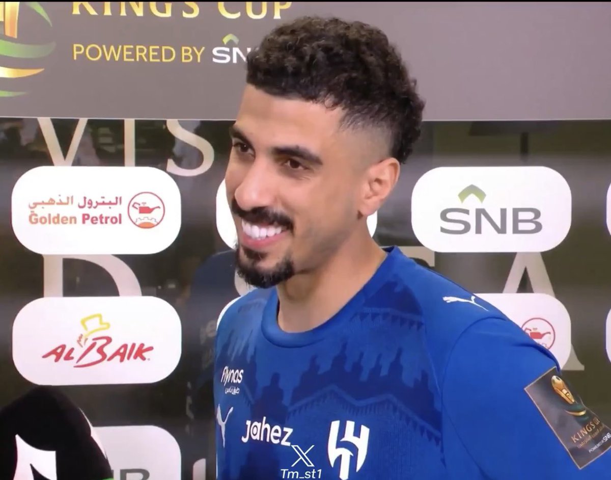 - 🎙️ علي لاجامي :

هل انت راضي بالدكة ؟ اطمح للمشاركة أساسي بس 
دكة مع بطولات احسن من أساسي وموسم صفري