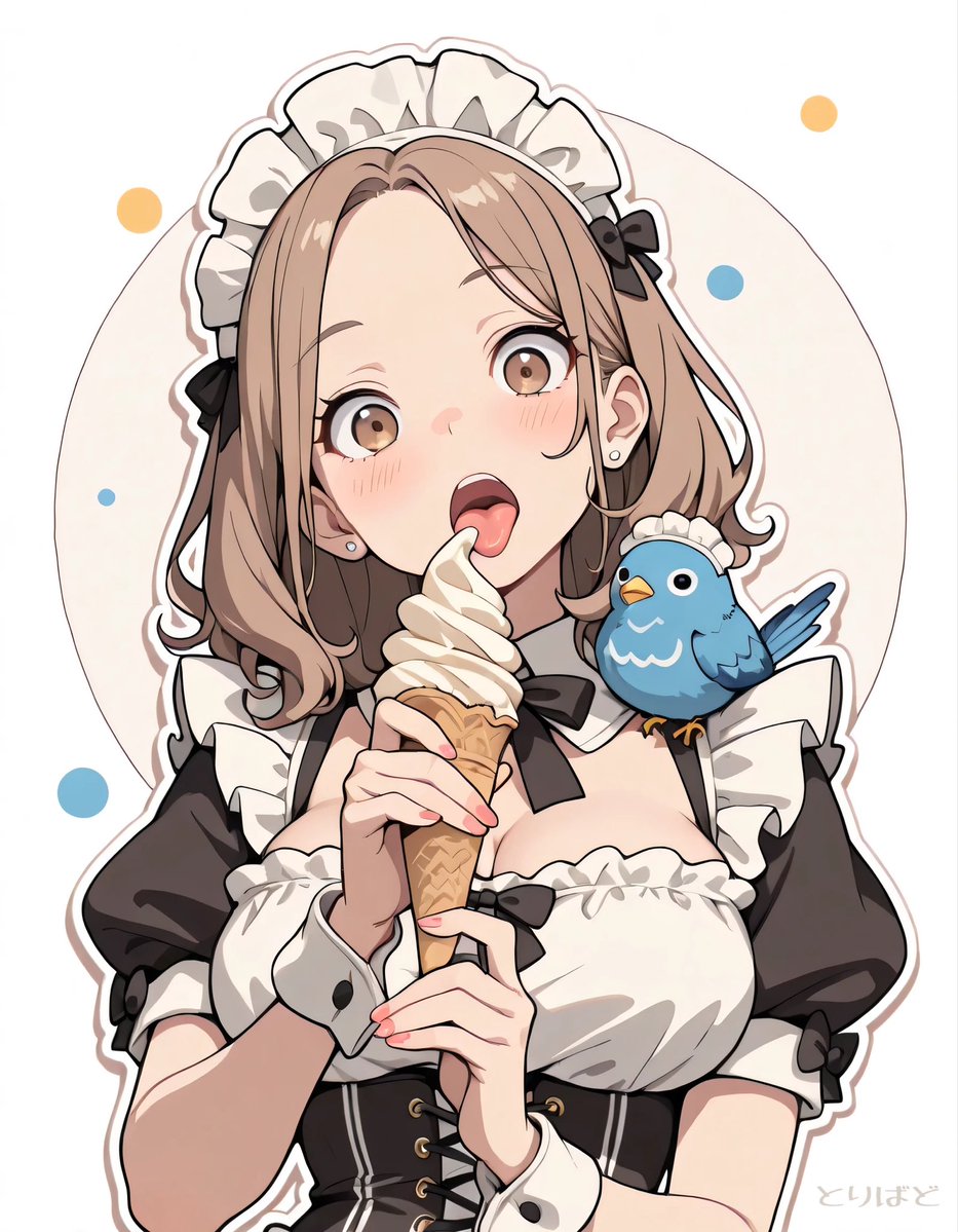 土曜日 おはようございます☀ 今週のメイドさん #メイド曜 SFW