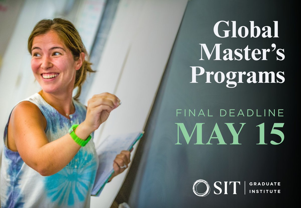 SITGraduateInstitute tweet media