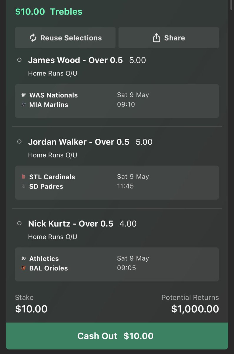 Buddy’s Bets tweet media
