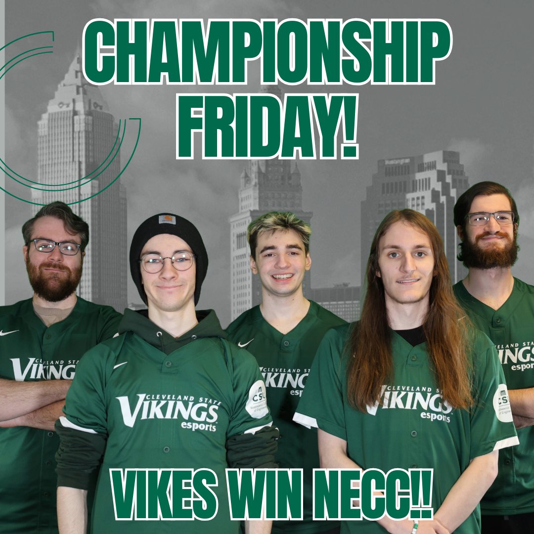 CSUVikes_GG's tweet photo. NATIONAL CHAMPIONS. 🏆

Our League of Legends team has won the NECC Division III National Championship, marking the first League of Legends title in CSU Esports history!

An incredible accomplishment for this team, staff, and program. The Vikes are bringing home the gold! 🥇 https://t.co/mQPBaiQ9WZ