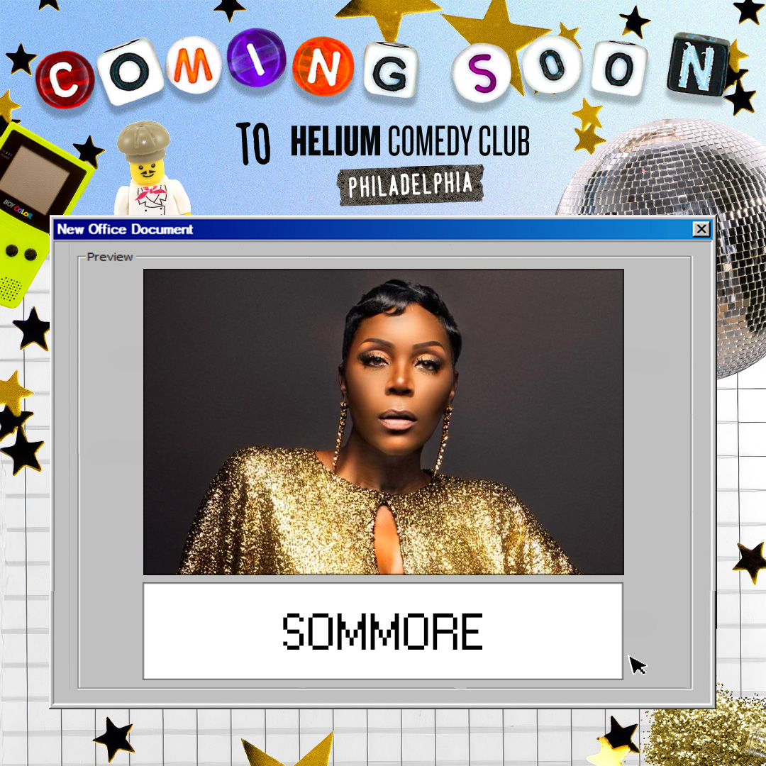 HeliumComedy's tweet photo. @sommoresofunny ("Friday After Next" + "Soul Plane") is coming to Helium May 15 - 17! 
🎟️ Get tickets now: https://t.co/eu4CUof1ra https://t.co/9G8unITEJd