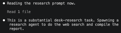 adkinn's tweet photo. When your @claudeai research agents delegates to another research agent.

🦘👉🧍‍♂️🦘👉🧍‍♂️🦘 https://t.co/TzQY0xE7ij