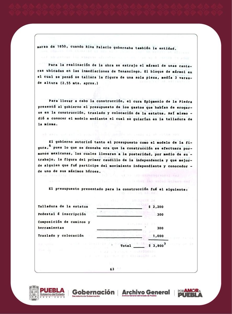 Archivo General del Estado de Puebla tweet media