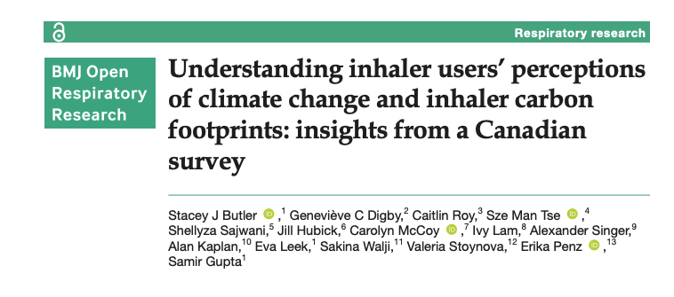 StaceyJButler's tweet photo. Hot off the press! Our national survey of ~350 Canadian #inhaler users is published in @BMJOpen_Resp
Read the full article here:
https://t.co/fbxs4HYbcq
Key findings below 🔽 https://t.co/fevNvLisO5