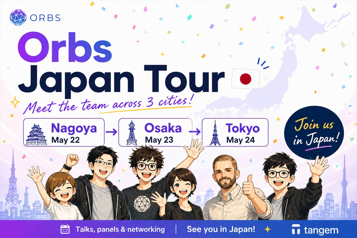 Orbs Japan オーブス🇯🇵 tweet media