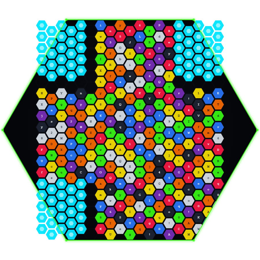 PilonLabs's tweet photo. Hexagonal Extended Color (HXC) Codes are a patent pending proprietary multi-channel optical code technology built for the #quantumage and capable of encoding up to 342KB. HXC can easily store a master seed or a full #postquantum key pair &amp; can't be decoded with normal QR scanners https://t.co/fWiif72G04