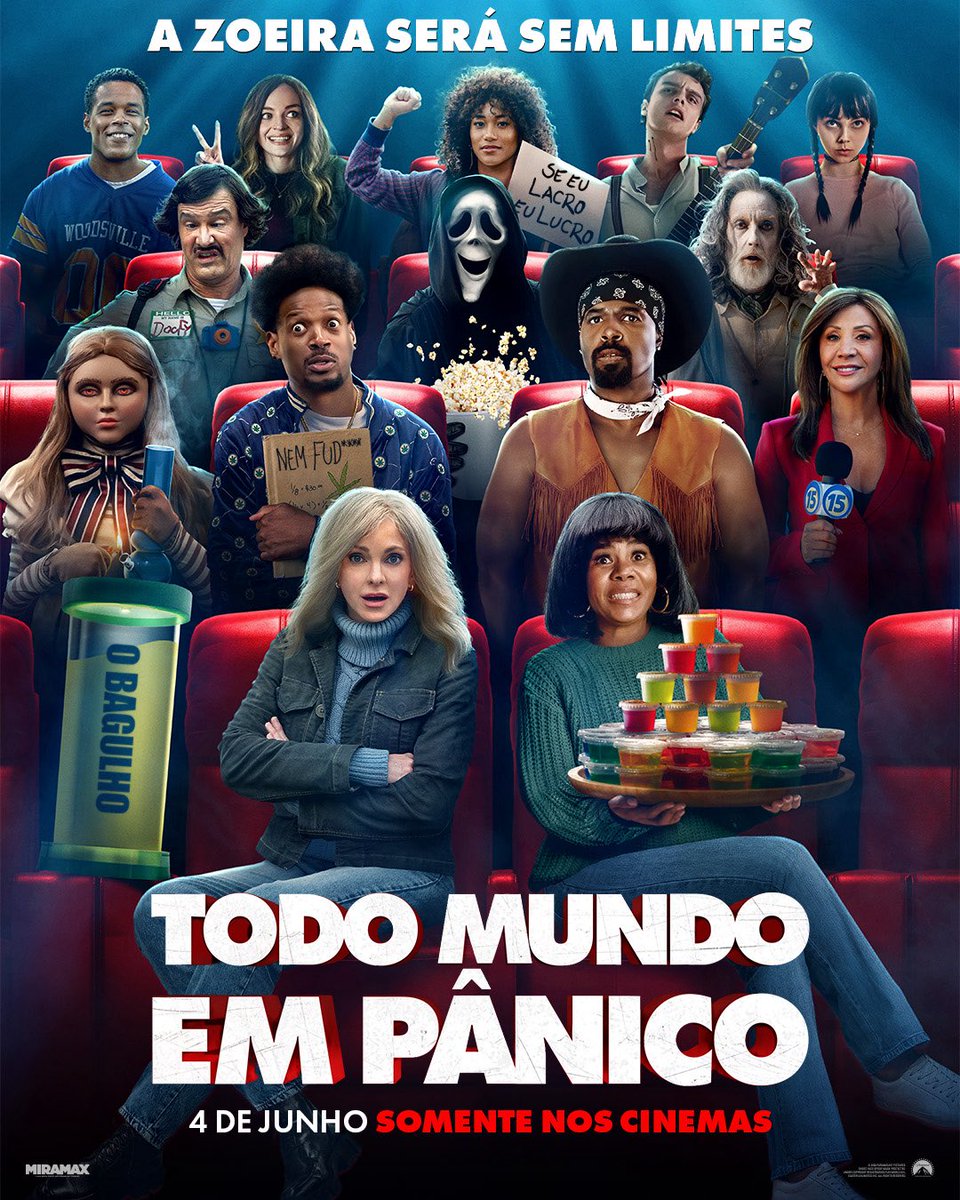 "Todo Mundo Em Pânico" deve faturar U$ 25M a U$ 35 milhões em sua estreia nos EUA.

(Via: Box Office Theory)