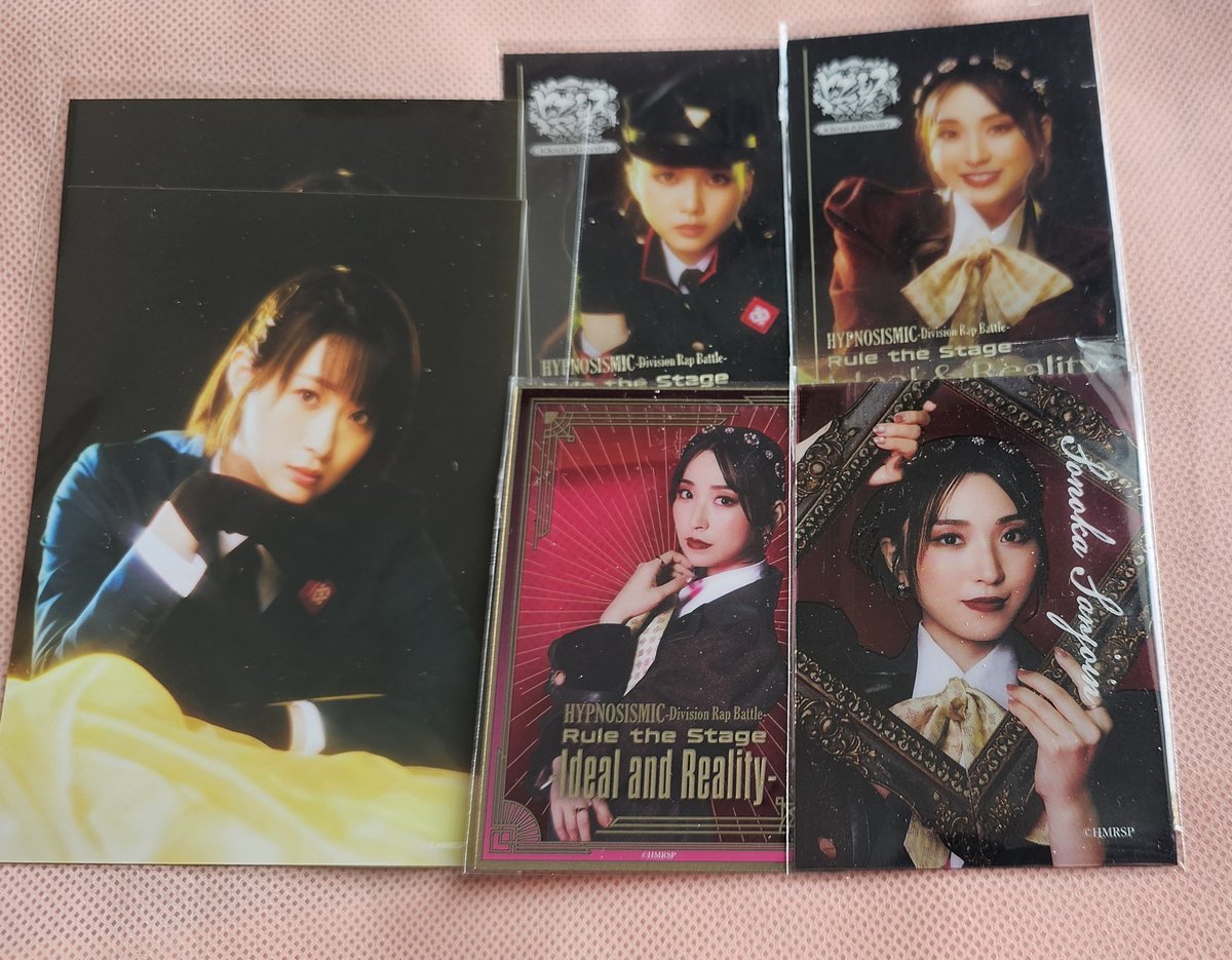 fromsubmarine's tweet photo. 【交換譲渡】ヒプステ 中王区 Ideal and Reality

▶️クリカ
譲 乙統女　一香　朧　蒼乃風
求 👑 > 💕

▶️ランブロ
譲 合歓　仄仄　一愛
求 👑 > 💕

▶️ポスカ ※BD特典
譲 一愛
求 乙統女

👑は買取も募集
5/9現地手渡し優先
画像2枚目の譲渡、the LIVEとの異種可
検索からもお気軽にお声かけください https://t.co/Se7dVHWc04