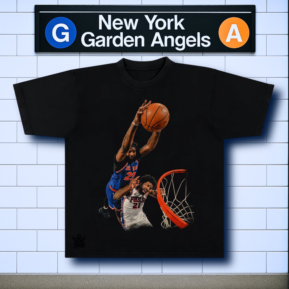 KnicksHomer x GARDEN ANGELS tweet media