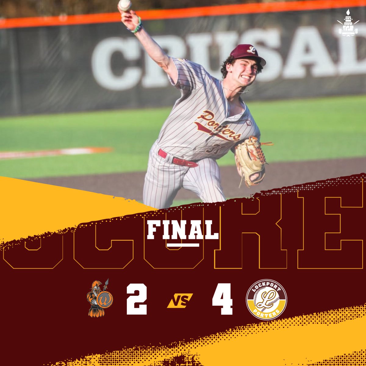 PorterBaseball's tweet photo. Lockport (20-7) is victorious on senior night over Lincoln-Way West! Austin Winge was dominant on the mound, going the distance and striking out 12. Adam Kozak had a big 2-rbi double in the first inning to get us back in the game. https://t.co/y60Gwltu7v