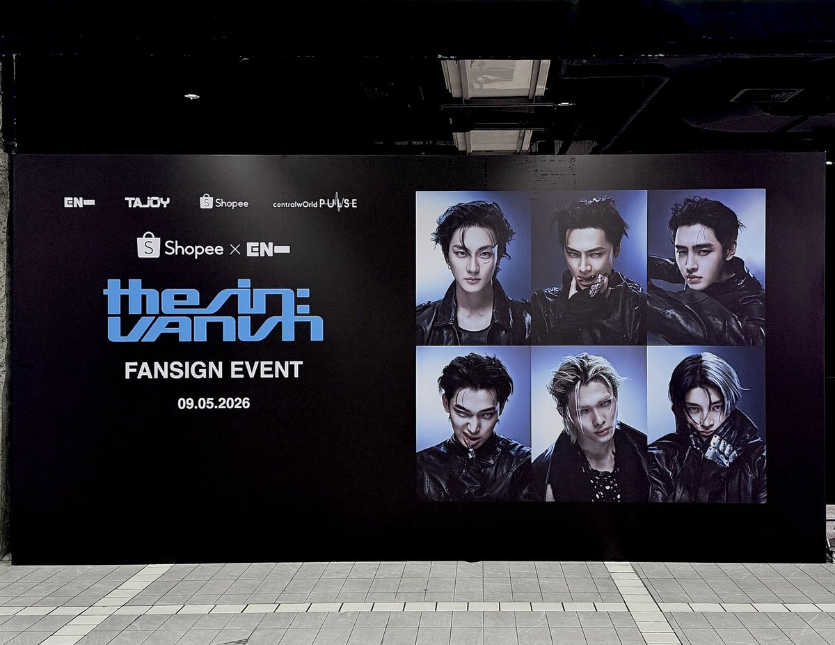ENHYPEN THE SIN: VANISH Fansign and Cafe Event in Bangkok, Thailand

<a href="/ENHYPEN/">ENHYPEN OFFICIAL</a> #ENHYPEN