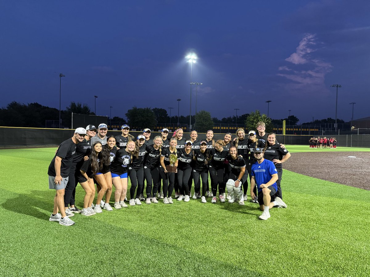 NISDAthletics's tweet photo. Congratulations Bobcats! Region I Semifinal Champions! What a team! @BNHS_Softball https://t.co/7XZtXqWPpA