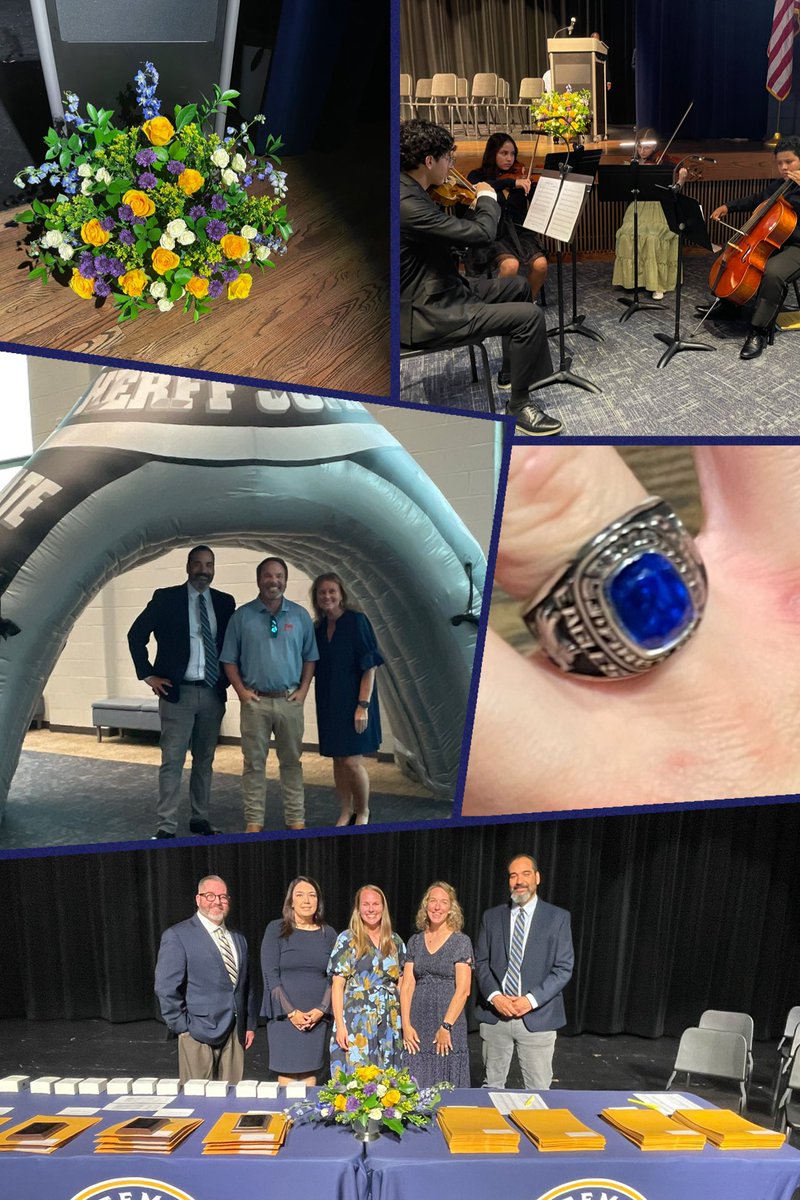 GinaBCobb's tweet photo. Another Freeman First…class rings!  #BeAbove #theGOLDstandard #fly2gether https://t.co/jqgTWCuLTI