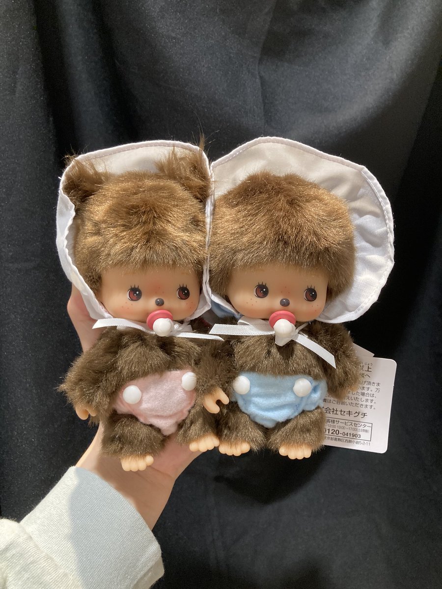 ✨新商品✨ 【#モンチッチ】 「ベビチッチ Sサイズ 女の子／男の子