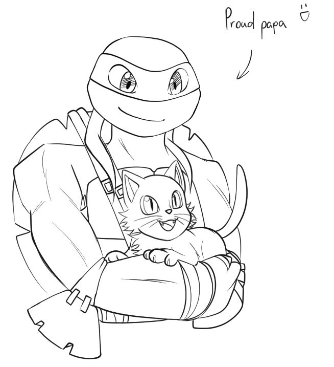 Midstars024's tweet photo. @shiiTMNT2012 I draw Tmnt too ^^ https://t.co/6gWZYEeWTb