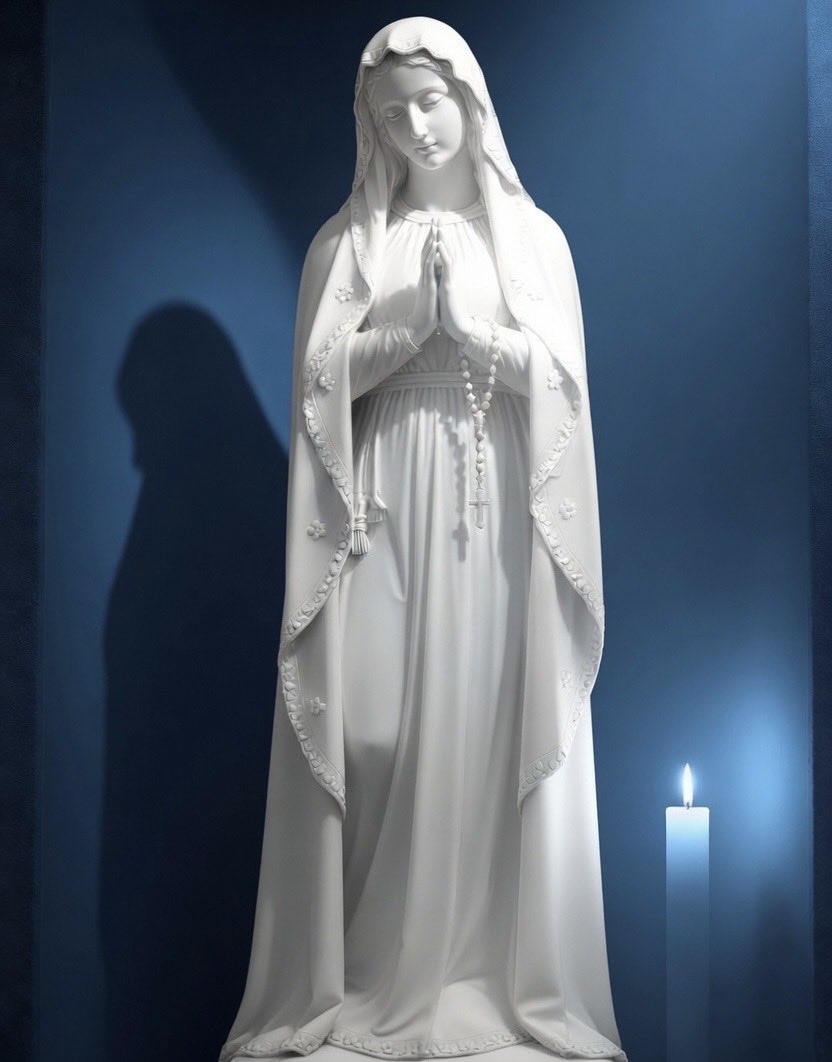 "There was nothing in the Virgin’s soul that belonged to the Virgin no word, no thought, no image, no intent. She was a pure, transparent pool reflecting God, only God”

Jessica Powers