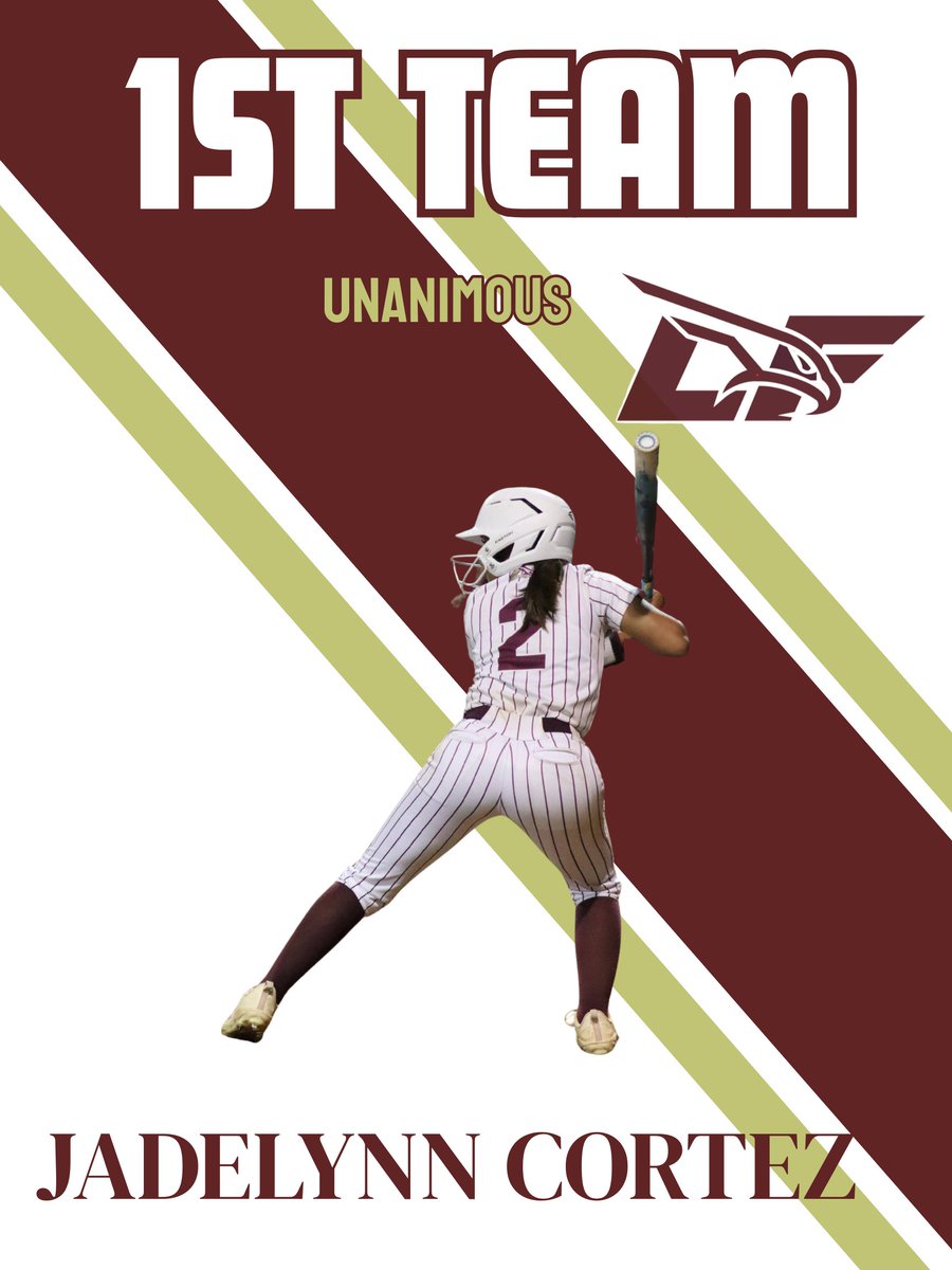 LFHSSoftball's tweet photo. Congrats to our Lady Falcons for earning 32-6A 1st Team All District! https://t.co/GlI5thGPPq