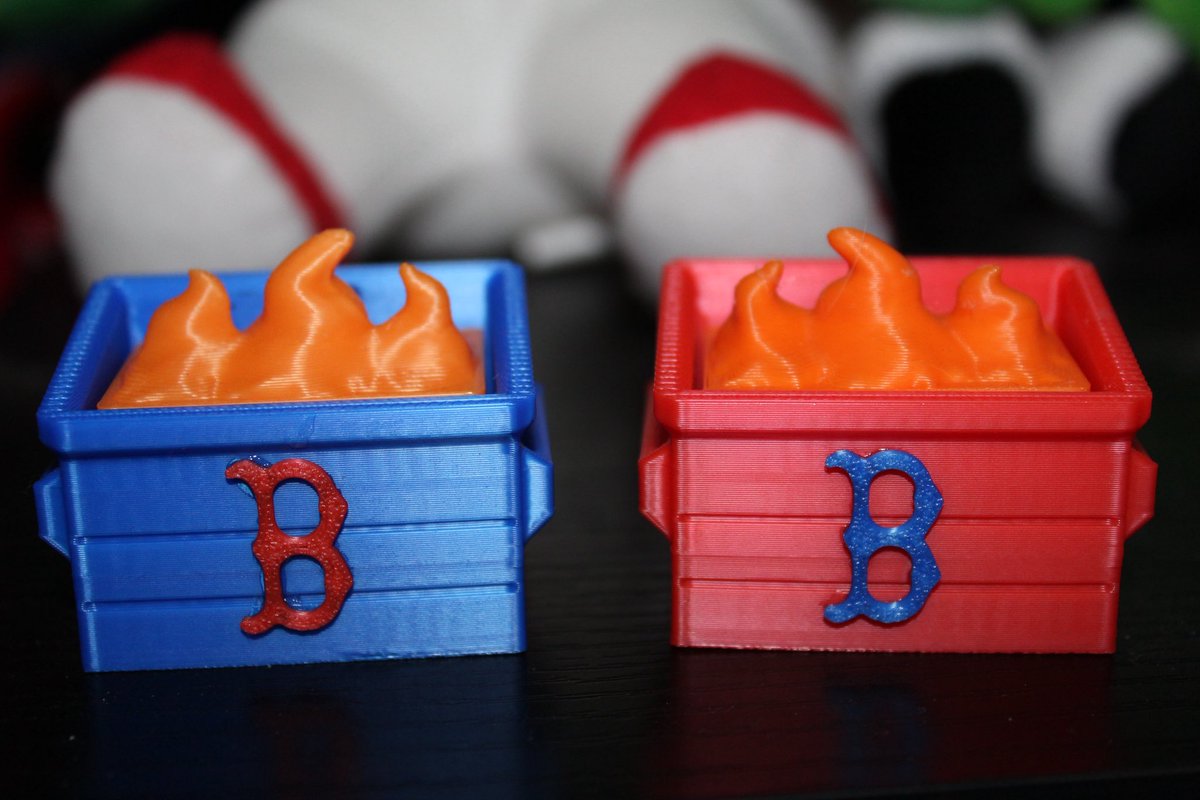 peskycrystal's tweet photo. My little sister absolutely COOKED with these Red Sox dumpster fire fidget clickers! 5% from every sale goes to Hope Health Hospice. Check out her website for a hot dog clicker, too :) any ?’s- DM me!!
https://t.co/y5SjmnZkRm https://t.co/ObRwX9NYWR