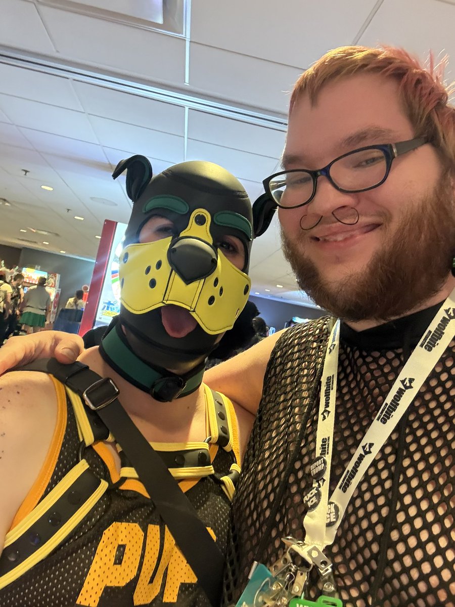 Met some wonderful folks and had a wonderful day! We will see you tomorrow #FWA26 #FWA #FWA2026 #furry #pupplay
