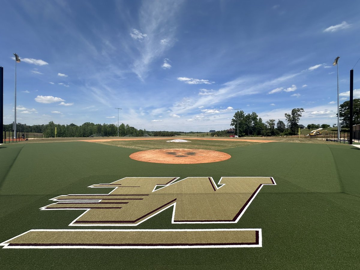 ModernTurfSport's tweet photo. Another project in the books. Great job by our staff at the new Woodruff High School Baseball & Softball Facilities. By far the best 2a facility in the state of SC. @LadyWolverines1 @WH_Baseball #weworkyouplay https://t.co/h5lUEkVO95