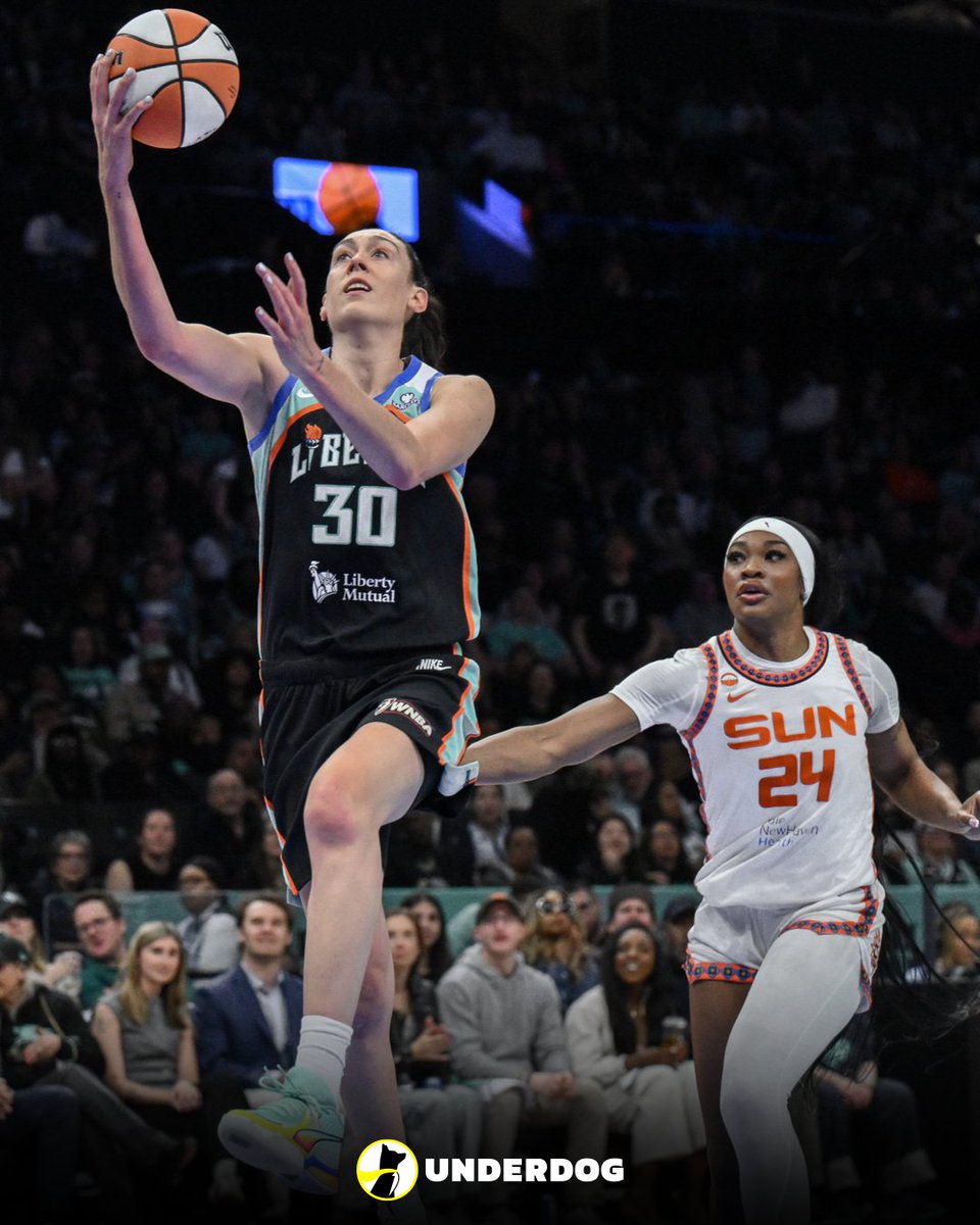 Underdog WNBA tweet media