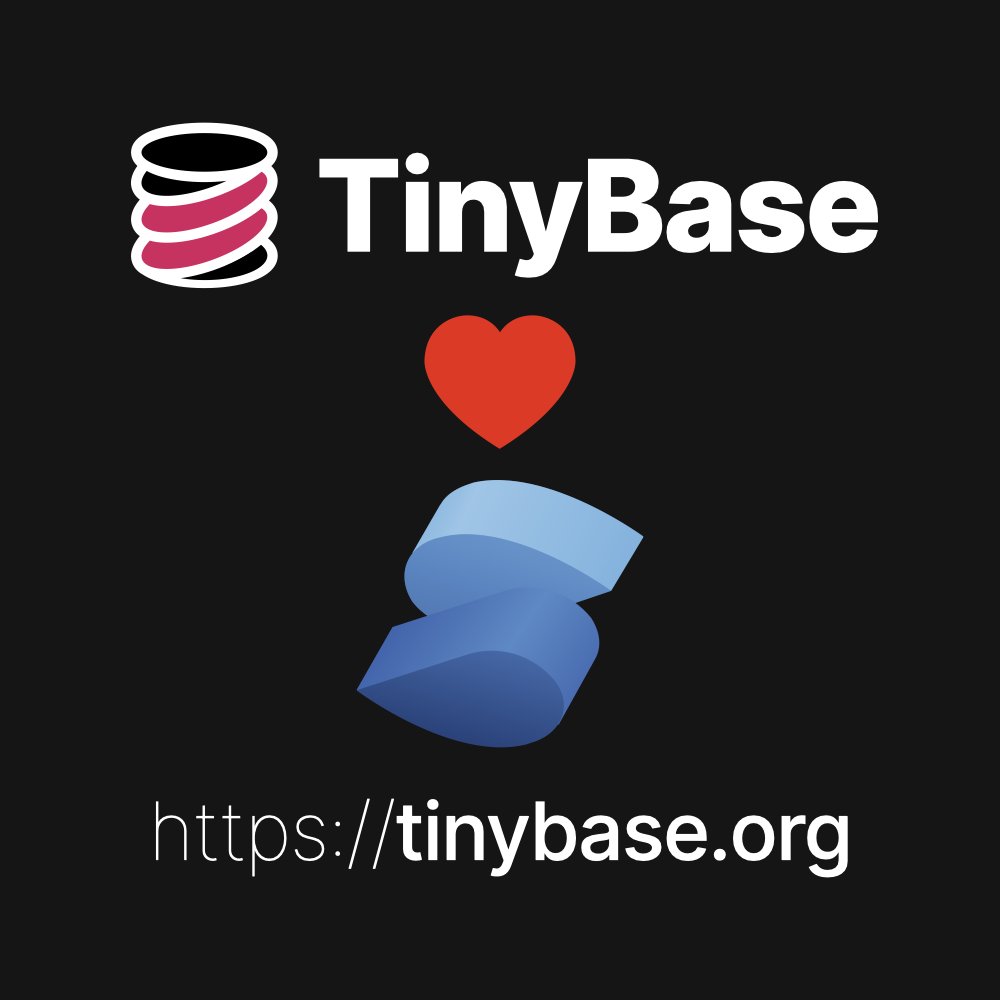 TinyBase tweet media