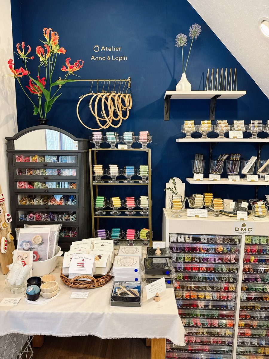 刺繍道具店Atelierアンナとラパン tweet media