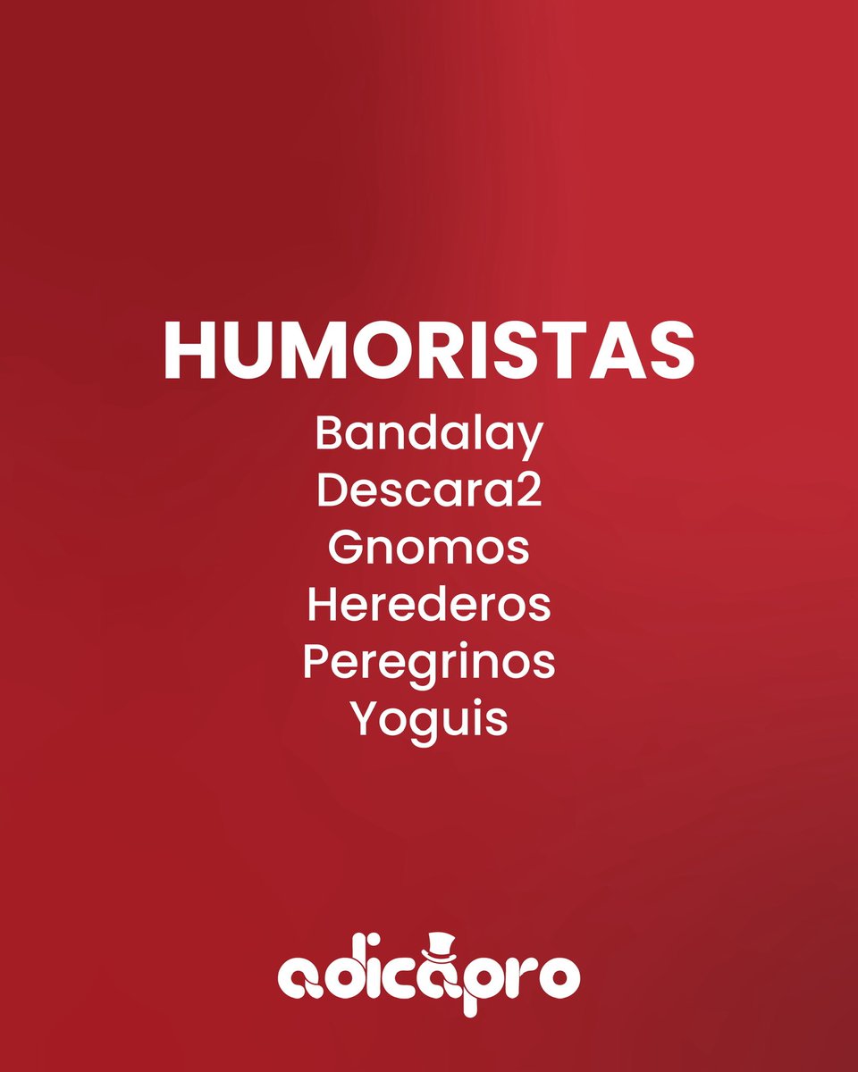 adicapromesas's tweet photo. CONJUNTOS
Compartimos los conjuntos confirmados que participaran del
Carnaval de las Promesas 2026/27 https://t.co/8Q70kWwAH8