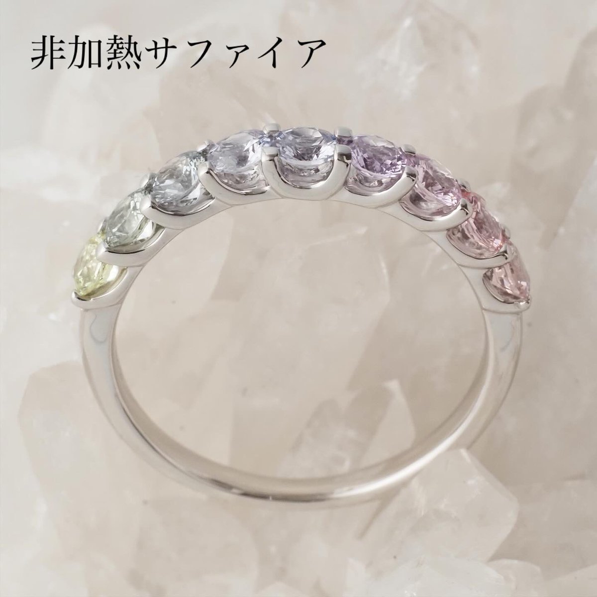 M_selectjewelry's tweet photo. 本日も御徒町ミネラルマルシェです〜！

そして、お待たせしました！
非加熱サファイアの人魚姫のルースが入ってまいりました🧜
受注生産はcoming soon... https://t.co/bsevkEtEqq
