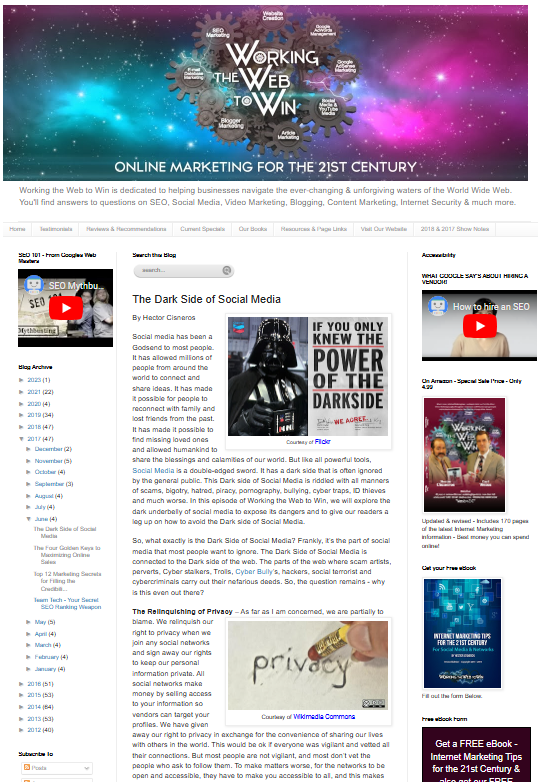 Why the Dark Side of Social Media Matters – Learn more here: ow.ly/1v6y50YQO8r