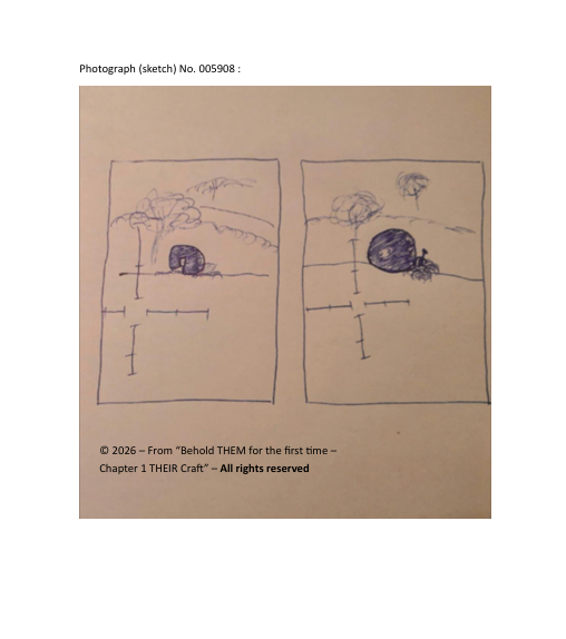 NFTContentMaker's tweet photo. This is the sketch of the #UAP and the NHI that was initially sent from the source (Before I see the original photos).
#UFO #uapX #Alien #disclosure https://t.co/u4VZHzQozW