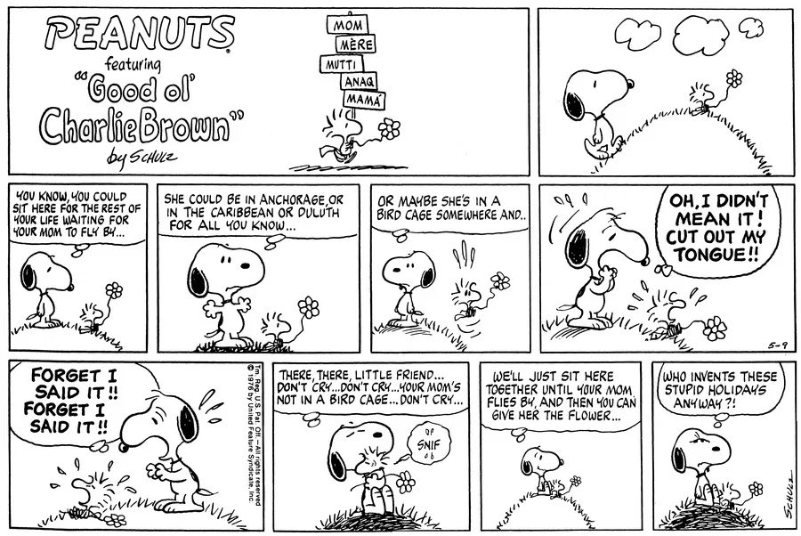 snoopy and friends tweet media