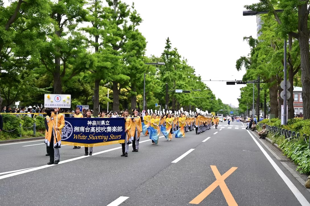 wss1998's tweet photo. 【ご報告】
2026年5月3日、
「第74回 開港記念みなと祭 国際仮装行列 ザよこはまパレード」に、参加しました！

たくさんのご声援ありがとうご��いました💫
これからも応援のほどよろしくお願いいたします！ https://t.co/C7zqrwT2ZR