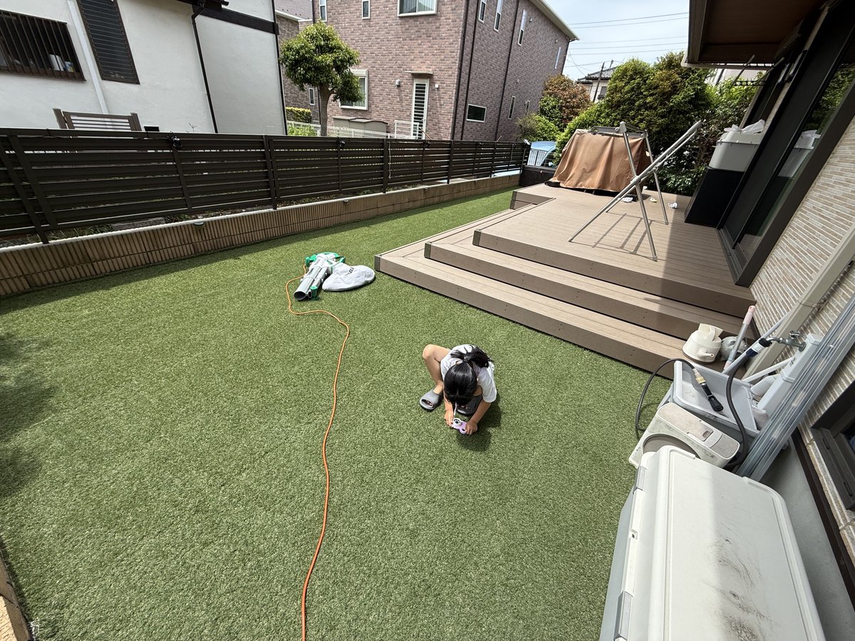 non_fishing's tweet photo. 強風による枯葉掃除
マキタ優秀！ https://t.co/OLKPiix0yn