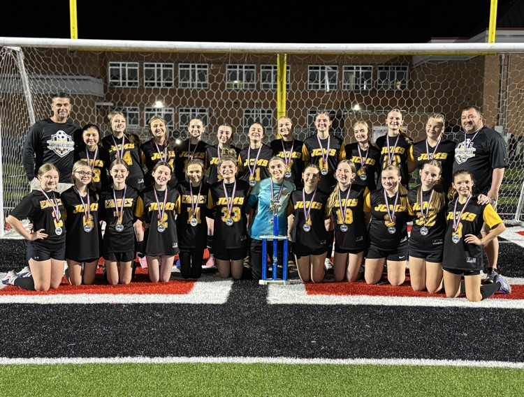 eagles_jcms's tweet photo. CONGRATULATIONS to JCMS Girls Soccer as they defeated Lawrence Co. to win the district title!!  Way to go ladies!! https://t.co/PNVLH2fyAC