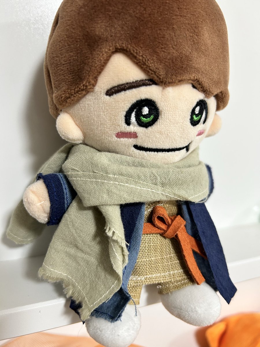 【オーダー】ぬい服　AmberS 大橋さん イヴルくんに変身💚 #AmberS #大橋和也 くん