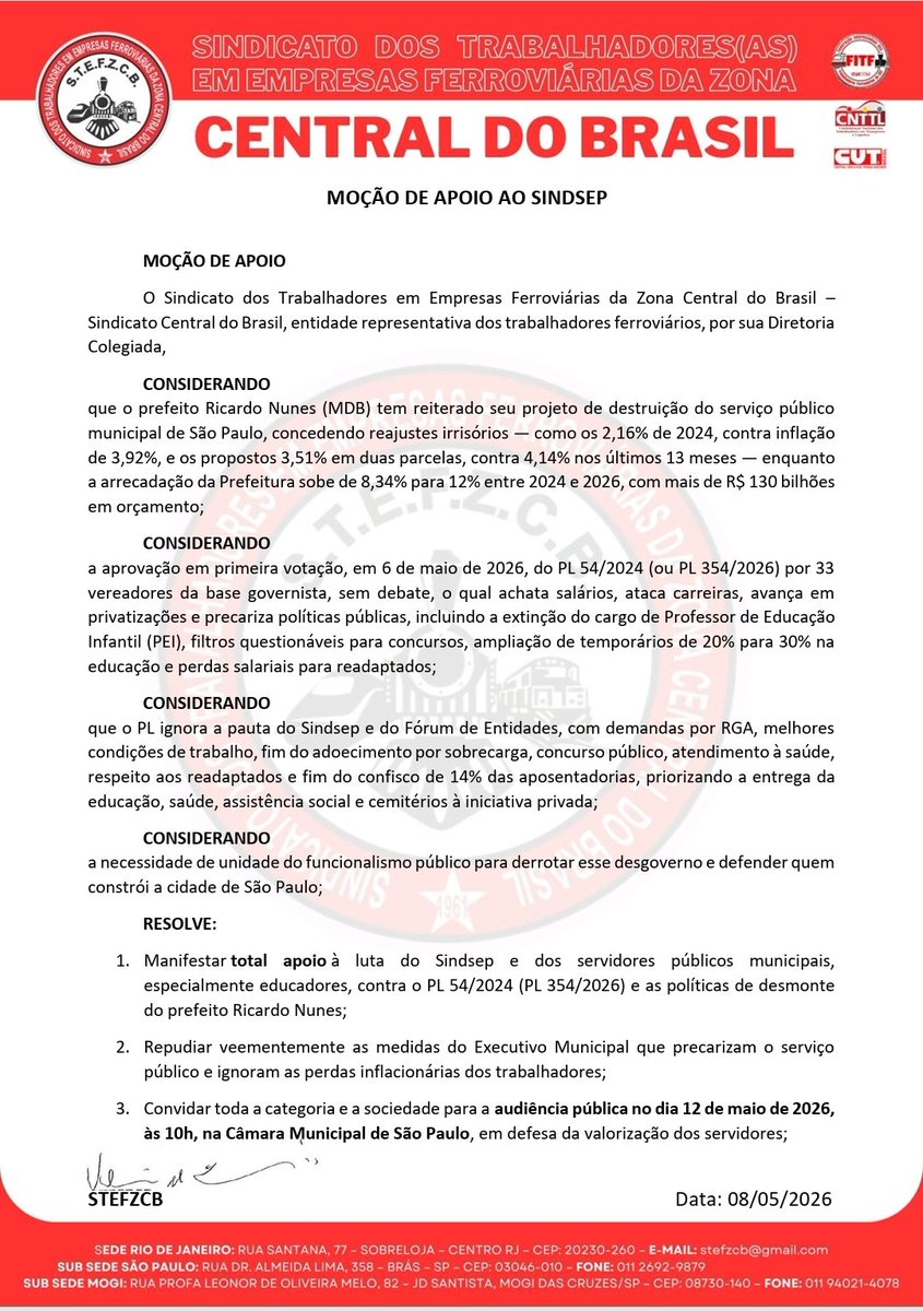 sindcentral_br's tweet photo. https://t.co/3BVngHTPb6